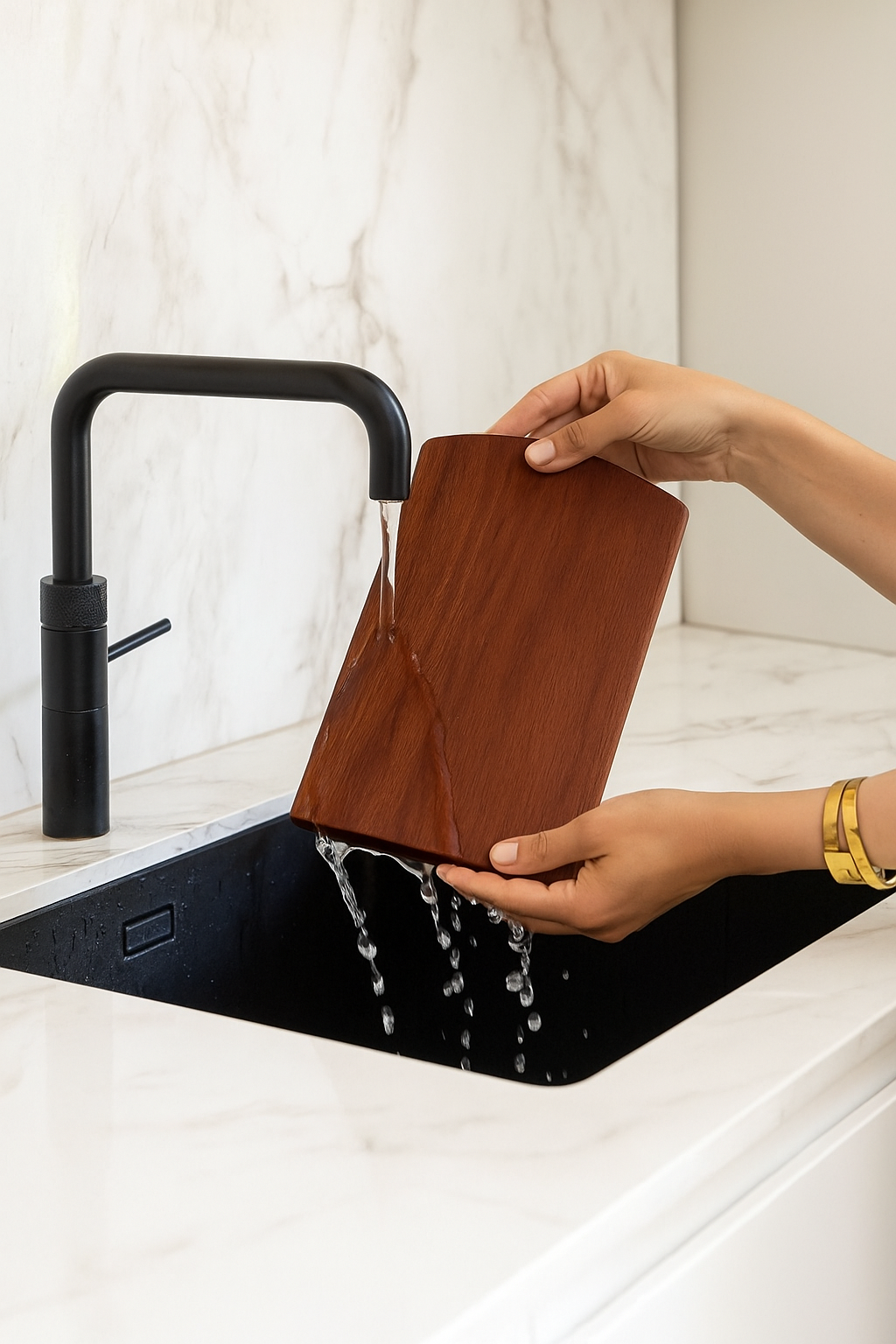 Comment nettoyer une planche à découper en bois ?